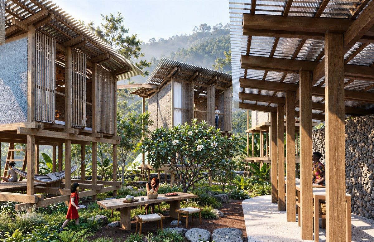 Bungalow nhà sàn